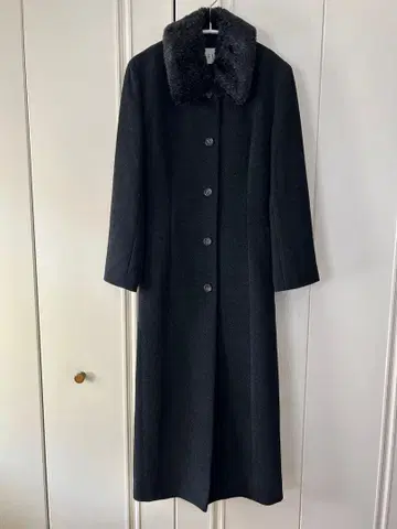 [ 새상품급 ] 롱 코트 차콜 M