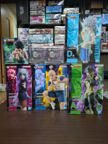 HUNTER x HUNTER 제일복권 상위상 피규어 컴프