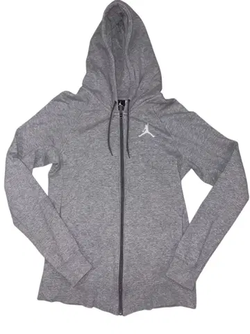 조던 새상품급 얼룩 없음 S 사이즈 그레이 풀 집업 후드티