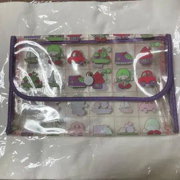 비닐 파우치 펜 케이스 쇼와 레트로 당시 물건