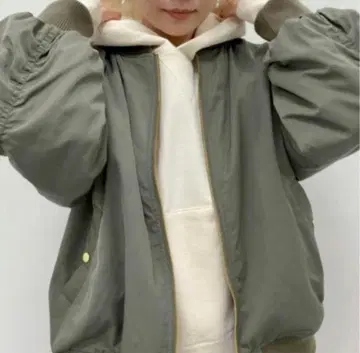 EiiS 에어 써멀 리버서블 MA-1 글로벌 워크 타카야마 나오코