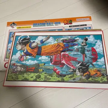 드래곤볼 제일복권 C상 40주년 기념 펼쳐보기 비주얼 보드