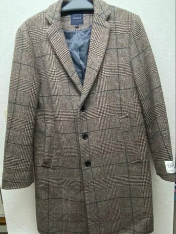 RAGEBLUE 체스터 코트 M 사이즈 체크 무늬