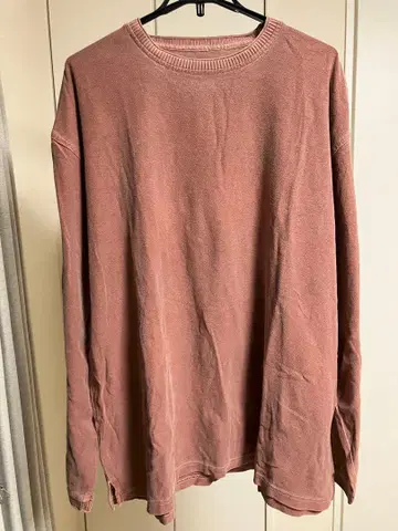 THE TERRITORY AHEAD XXL 핑크 긴팔 티셔츠 구제 의류