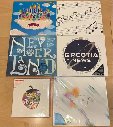 NEWS 라이브 Blu-ray DVD 6장 묶음 판매