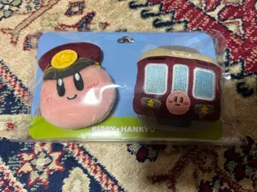 별의 커비 한큐 기차 인형 배지