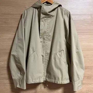 오파크 클립 베이지 마운틴 후드티