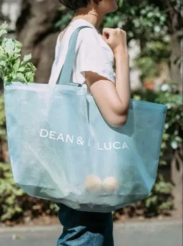 DEAN & DELUCA 그레이 토트백