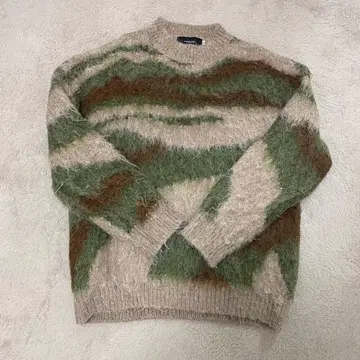 나노스튜디오 ASH DARK 모헤어 니트 스웨터 M