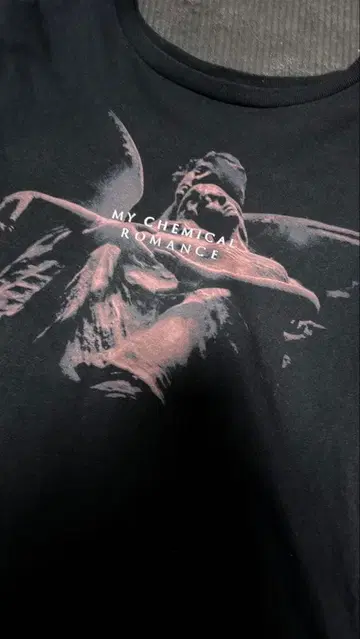 마이케미 MY CHEMICAL ROMANCE 크롭 T셔츠
