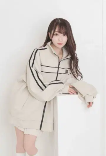 로제 뮤즈 piping jersey 아우터 저지 아우터