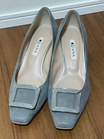 [새상품급] DIANA / 펌프스 (그레이 스웨이드 24cm)