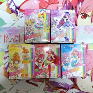 트로피컬 루즈 프리큐어 큐티 피규어 풀 컴프 세트 전 5종