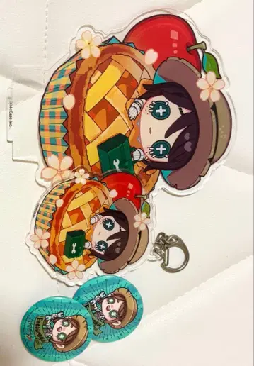 정원사 스이파라 아크릴 스탠드 아크릴 키링