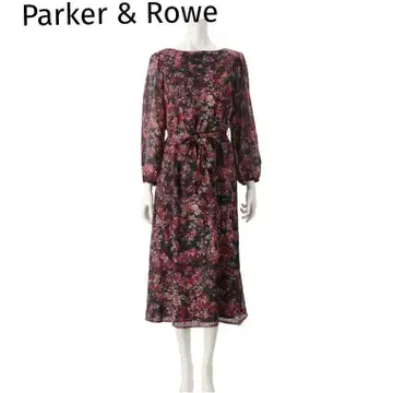 Parker&Rowe 파커앤로우 꽃무늬 롱 시어 원피스 M 사이즈