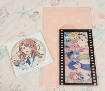 프로세카 해피 컬렉션 복권 캔뱃지 & 티켓 홀더 & 카드 하나사토 미노리