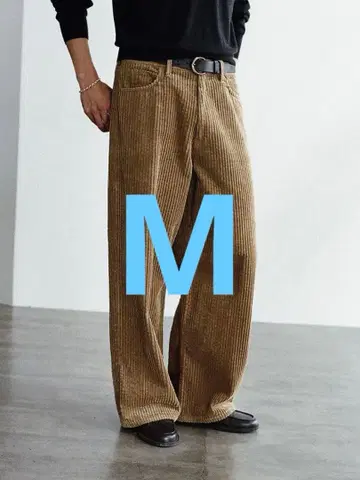 lidnm Wide Ridge Washed Corduroy M