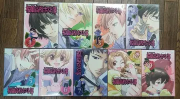 벚꽃 학원 호스트부 DVD 전권 세트 1~9 TV 애니메이션