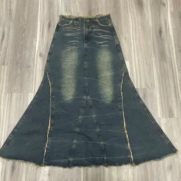 [ ABI TOKYO ] 데님 플레어 스커트 [ 택 포함 새상품 ]