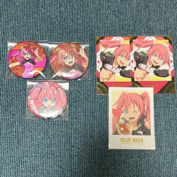 전생했더니 슬라임이었던 건에 대하여 전슬라 미림 묶음 판매 캔뱃지