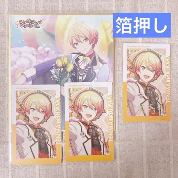 프로세카 원더랜즈 쇼타임 츠카사 에피카 금박 색지 카드 세트 벌스데이