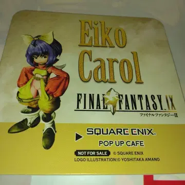 FF9 콜라보 카페 스퀘니 카페 코스터 에이코