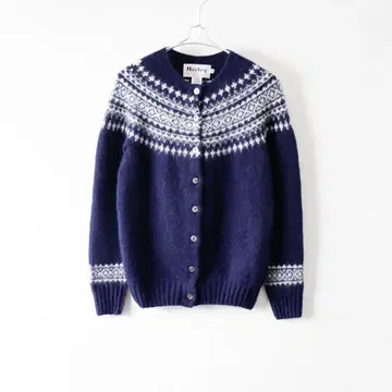 Harley of Scotland 노르딕 가디건 울