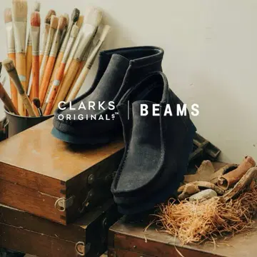 BEAMS 별주 CLARKS ORIGINALS 고어텍스 왈라비 부츠