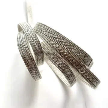 심플한 실버 삼분 끈