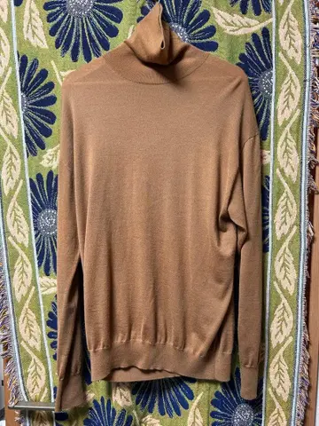 BODHI 캐시미어 100% 터틀넥 스웨터 니트