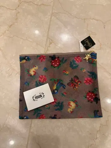 페일러 하이디 메쉬 전사 프린트 파우치