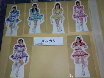 전 6종류 세트 초 도키메키 선전부 특전 스티커 형압착 스티커