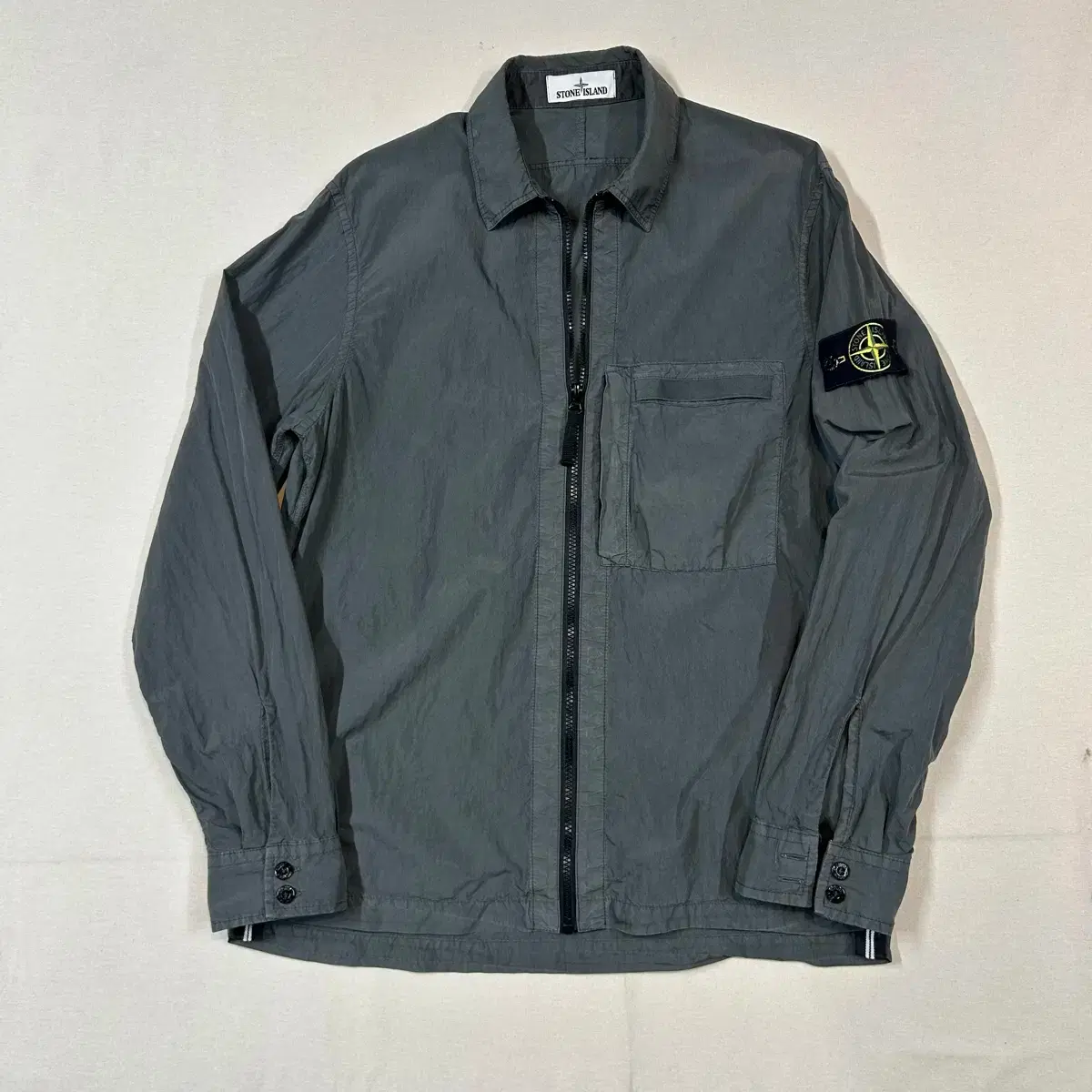 24ss stone Island “OLD EFFECT”JKT black