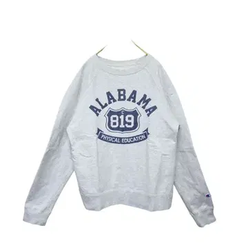 레어 00's vintage champion 침염 프린트 맨투맨