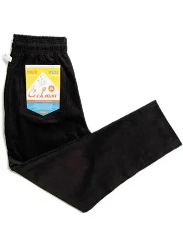 Cookman 코듀로이 팬츠 블랙