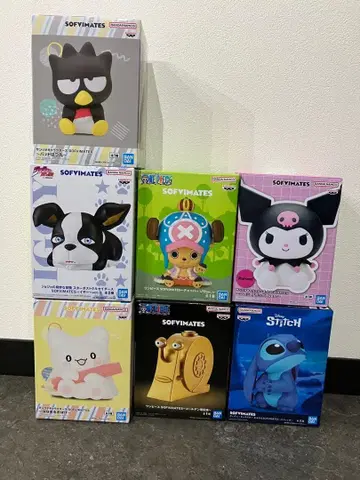 SOFVIMATES 7체 피규어 세트