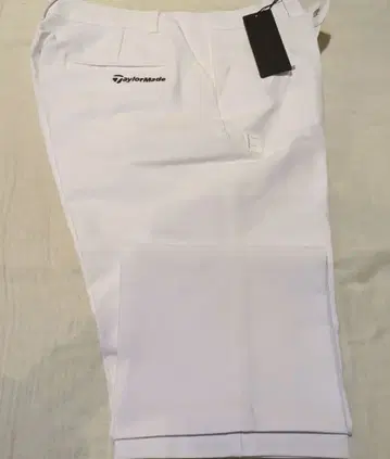 TaylorMade 남성용 골프 팬츠 화이트 사이즈 85