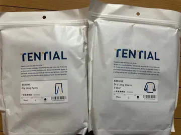 TENTIALBAKUNE DryLong 팬츠&티셔츠 블랙 L