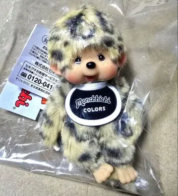 몬치치 COLORS 컬러즈 레오파드 무늬 표범 무늬 몬치치 키체인