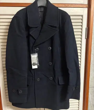 UNIQLO 울 블렌드 코트 M 사이즈 네이비