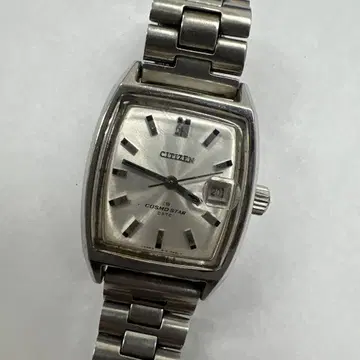 [ 작동 ] 시티즌 코스모스타 손목시계 수동 와인딩 데이트 여성용