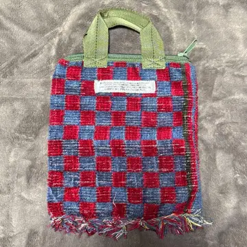 PUEBCO TRUCK SEAT FABRIC SMALL TOTE