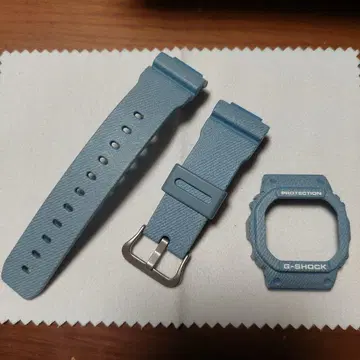 G-SHOCK DW-B5600 데님 패턴 고무 벨트
