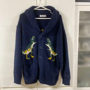 젤라또피케 gelato pique 다이너소어 카우치 가디건
