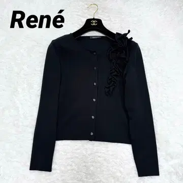 [새상품급] 르네 가디건 프릴 38 겉옷 아우터