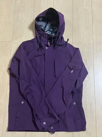 BEAMS HEART 퍼플 마운틴 후드티 M