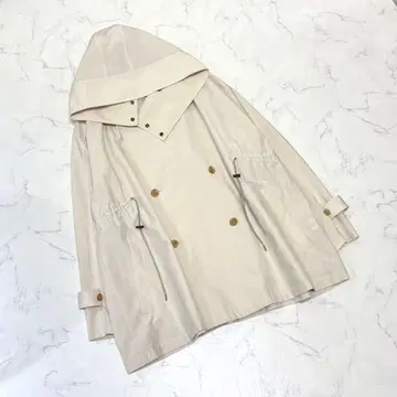 VACHEMENT 리사이클 쉘 타프타 숏 트렌치