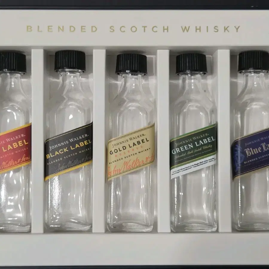 조니워커 바이알 미니 공병 세트 키트