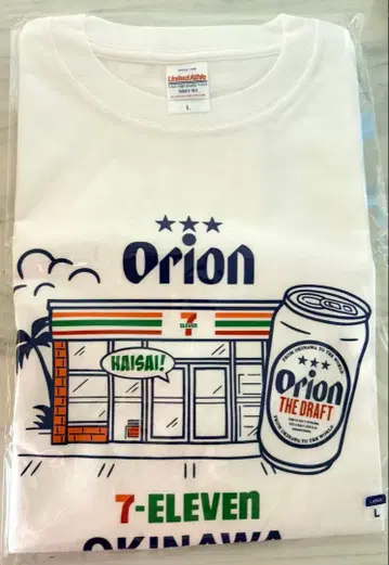 오리온 T셔츠 L사이즈 오키나와 7-Eleven