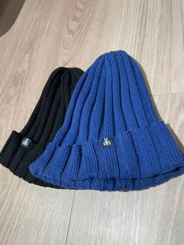 SOPHNET. 니트 모자 2색 세트 블랙 블루